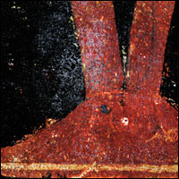 Vörös lábak tükröződése